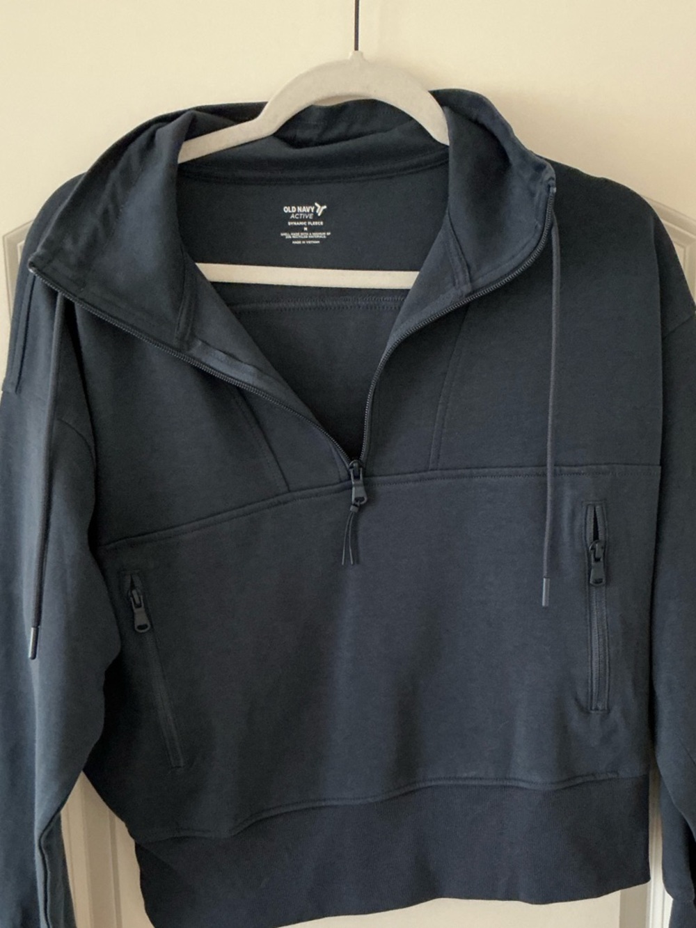 Old Navy Active Dynamic Fleece 1/4 Zip Sweatshirt - Picture 2 of 6